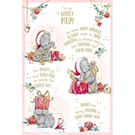 Mum Verse Me to You Bear Christmas Card  £3.59