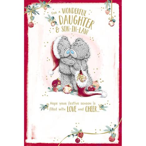 Daughter & Son-In-Law Me to You Bear Christmas Card  £3.59