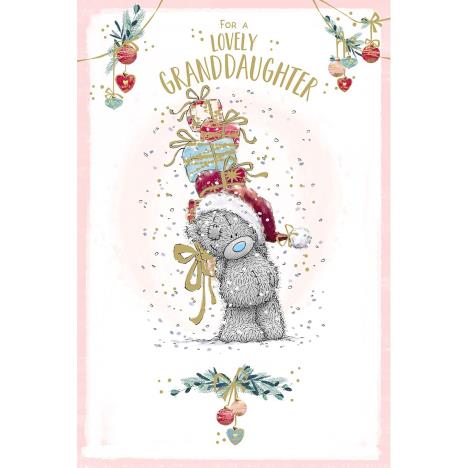 Granddaughter with Gifts Me to You Bear Christmas Card  £3.59