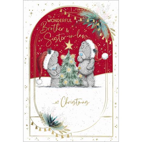 Brother & Sister In Law Me to You Bear Christmas Card  £3.59
