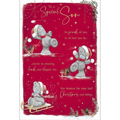 Special Son Verse Me to You Bear Christmas Card  £3.59