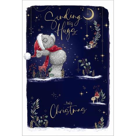 Sending Big Hugs Me to You Bear Christmas Card  £2.49