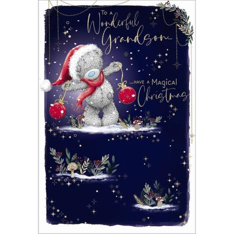 Wonderful Grandson Me to You Bear Christmas Card  £2.49