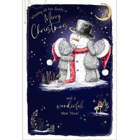 To All The Family Me to You Bear Christmas Card  £2.49