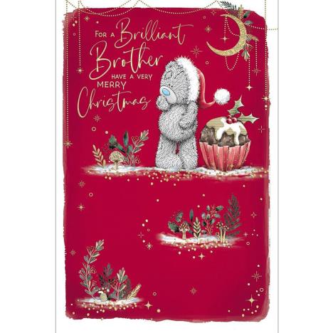 Brilliant Brother Me to You Bear Christmas Card  £2.49