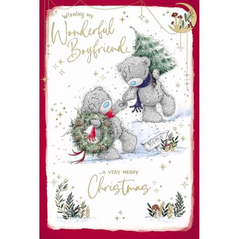 Wonderful Boyfriend Me to You Bear Christmas Card  £2.49