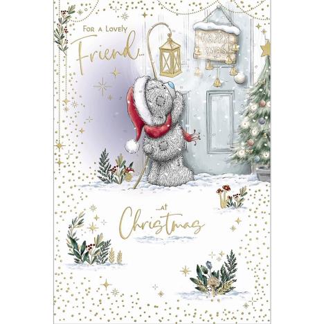 Lovely Friend Me to You Bear Christmas Card  £2.49