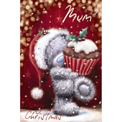 Mum Holding Cupcake Softly Drawn Me to You Bear Christmas Card  £2.49