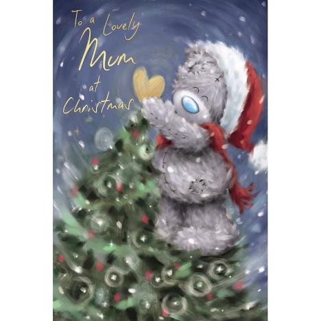 Lovely Mum Softly Drawn Me to You Bear Christmas Card  £2.49