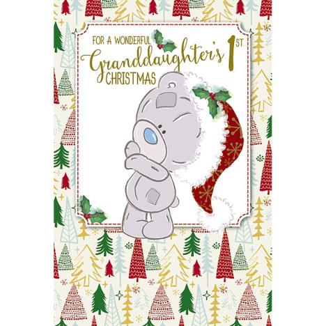 Granddaughters 1st Tiny Tatty Teddy Me to You Bear Christmas Card  £2.49
