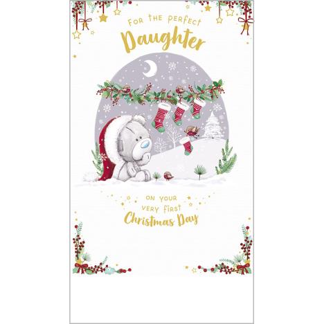 Daughter 1st Christmas Me to You Bear Christmas Card  £2.49