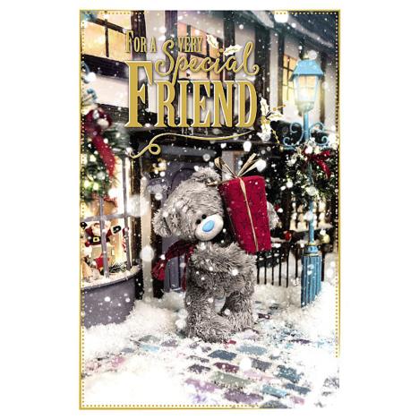 Special Friend Photo Finish Me To You Bear Christmas Card  £2.49