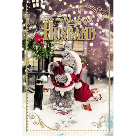 Wonderful Husband Photo Finish Me to You Bear Christmas Card  £2.49
