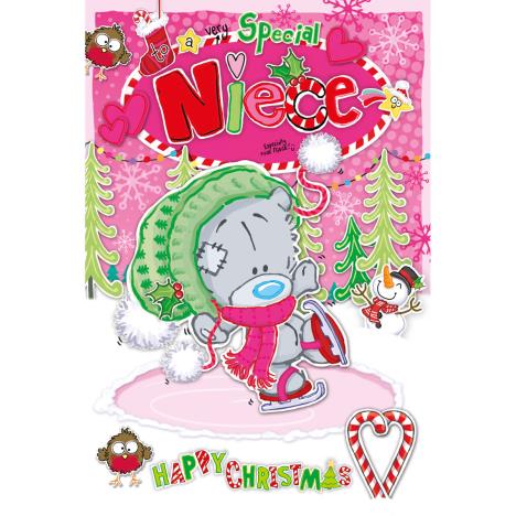 Special Niece My Dinky Bear Me to You Bear Christmas Card  £2.49