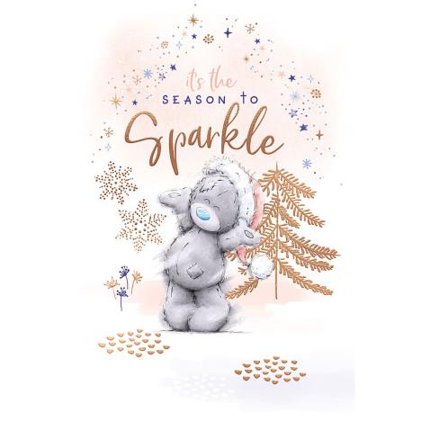 Season To Sparkle Me to You Bear Christmas Card  £1.89