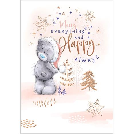 Merry Everything Me to You Bear Christmas Card  £1.89