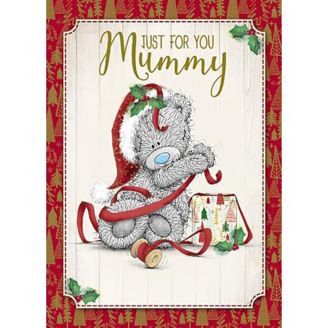 Just For You Mummy Me To You Bear Christmas Card  £1.79