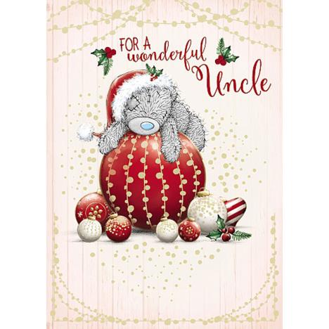 Wonderful Uncle Me To You Bear Christmas Card  £1.79