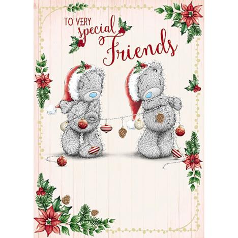 Very Special Friends Me To You Bear Christmas Card  £1.79