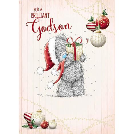 Brilliant Godson Me To You Bear Christmas Card  £1.79