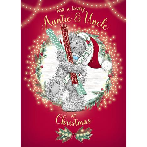 Lovely Auntie & Uncle Me to You Bear Christmas Card  £1.79