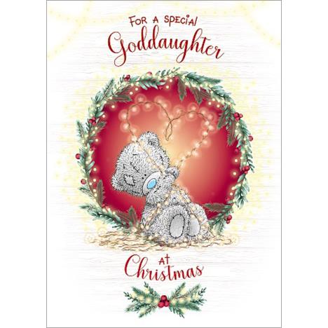 Special Goddaughter Me to You Bear Christmas Card  £1.79