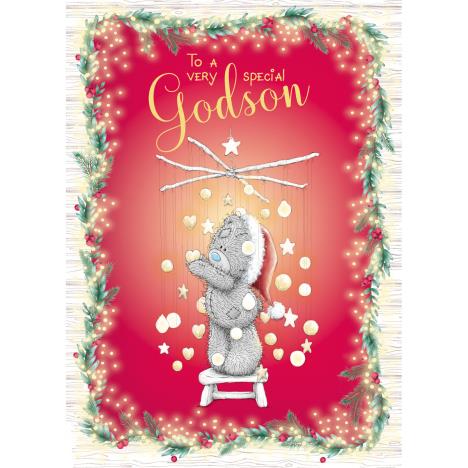 Special Godson Me to You Bear Christmas Card  £1.79