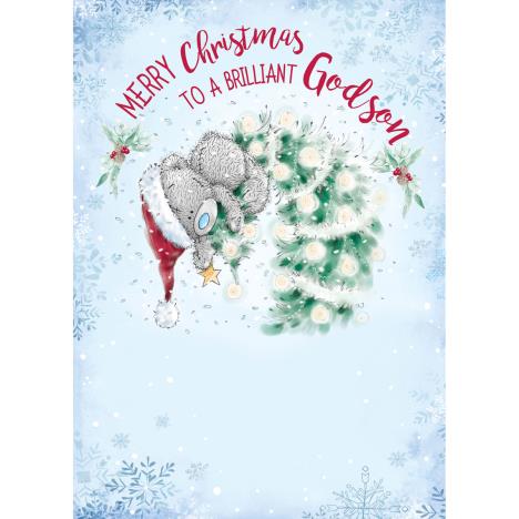 Brilliant Godson Me to You Bear Christmas Card  £1.79