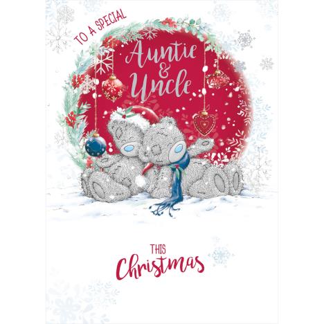 Special Auntie & Uncle Me to You Bear Christmas Card  £1.79