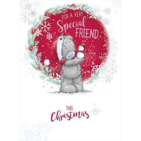 Very Special Friend Me to You Bear Christmas Card  £1.79