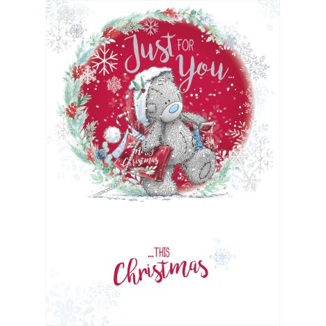 Just For You Me to You Bear Christmas Card  £1.79