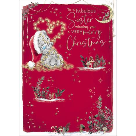 Fabulous Sister Me to You Bear Christmas Card  £1.79