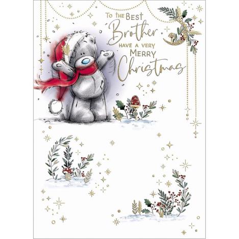 Best Brother Sketchbook Me to You Bear Christmas Card  £1.79