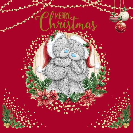 Merry Christmas Bears Hugging Me To You Bear Christmas Card  £2.09