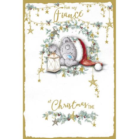 For My Fiancé Handmade Me to You Bear Christmas Card  £3.99