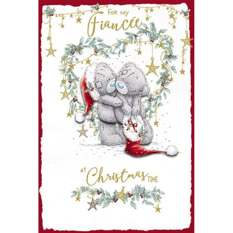 For My Fiancée Handmade Me to You Bear Christmas Card  £3.99