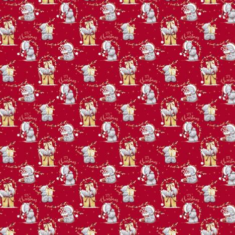 4m Me to You Bear Christmas Roll Wrap  £3.00