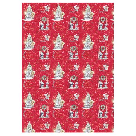 4m Christmas Sparkle Roll Wrap  £3.00