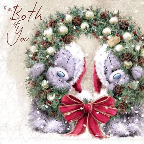 To Both Of You Me to You Bear Christmas Card  £2.09