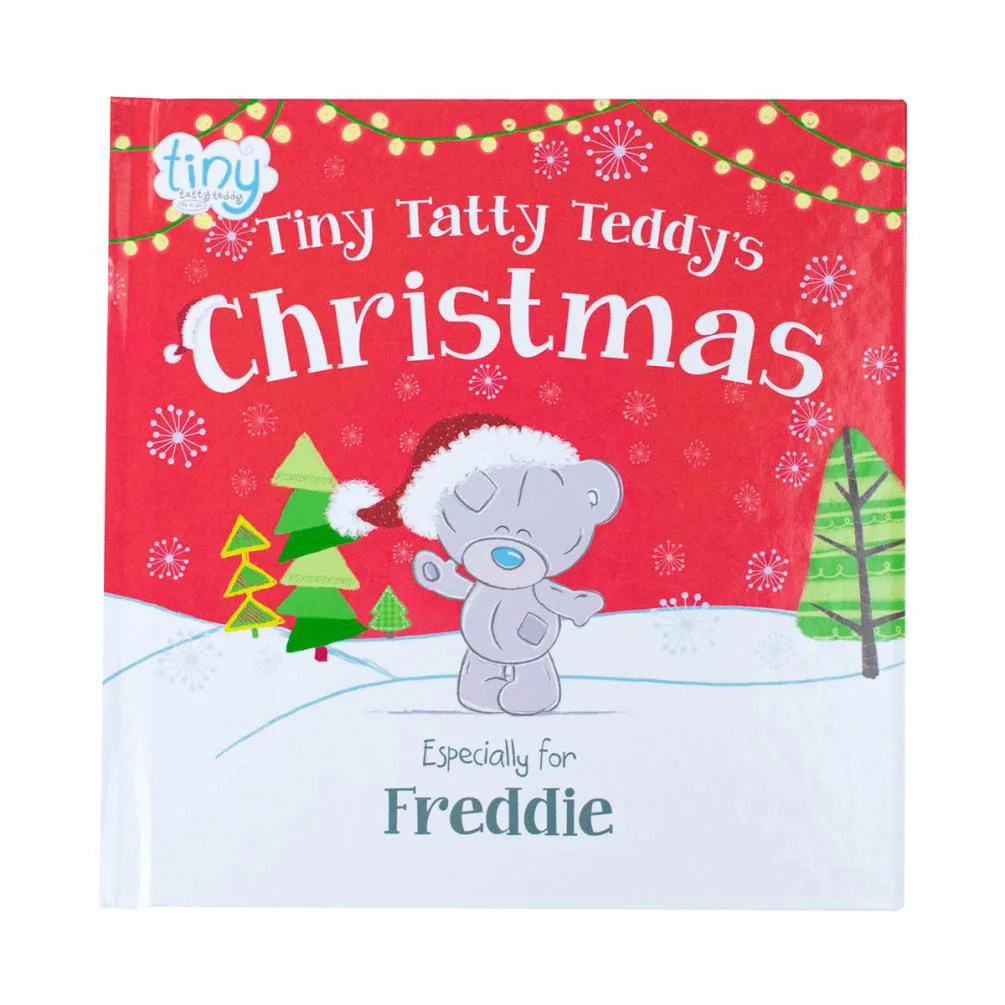Personalised Tiny Tatty Teddy's Christmas Book - Hardback £27.99