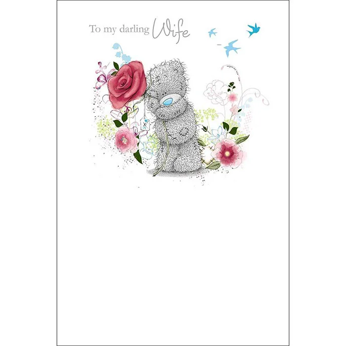 Wife Birthday Me to You Bear Card £3.59