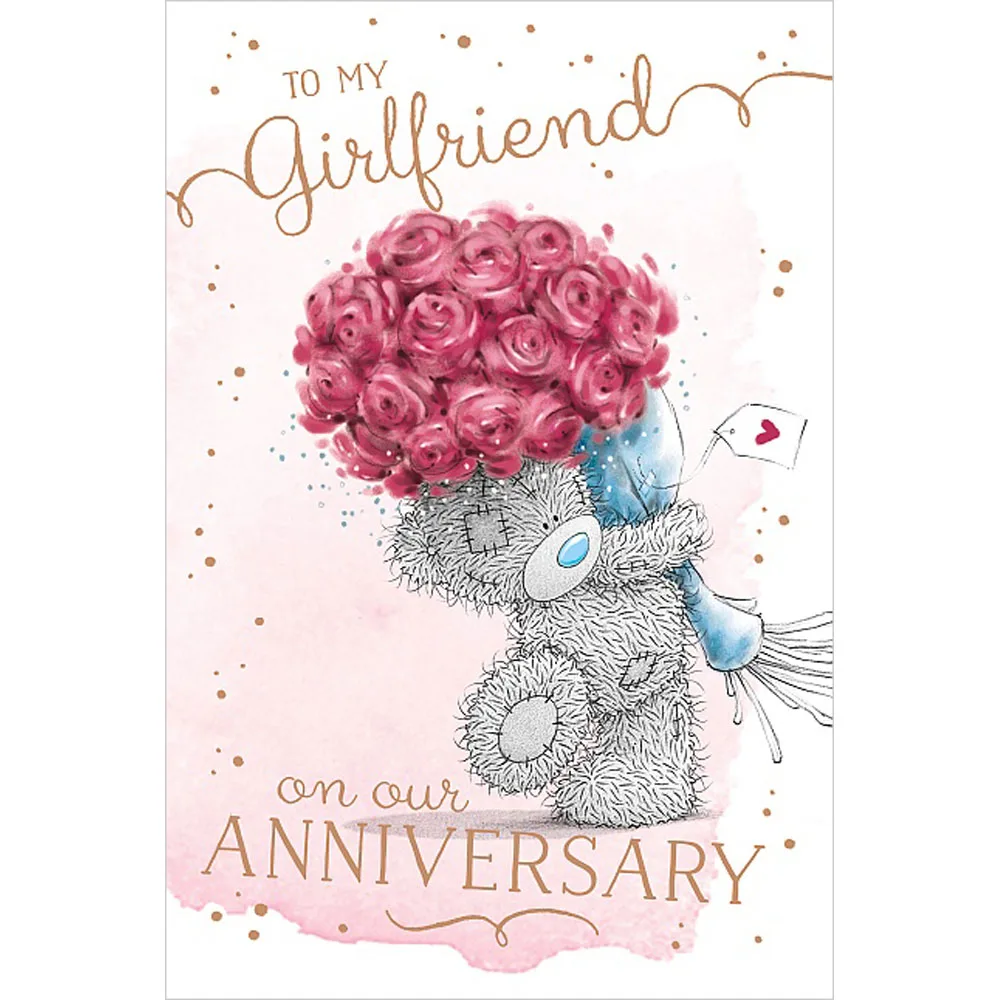 Girlfriend on Anniversary Me to You Bear Card
