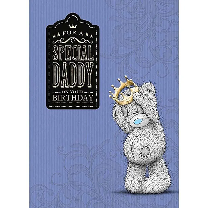 Special Daddy Me to You Bear Birthday Card £1.79