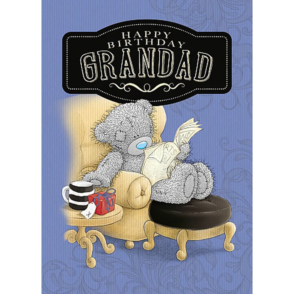 Happy Birthday Grandad Me to You Bear Card £1.79