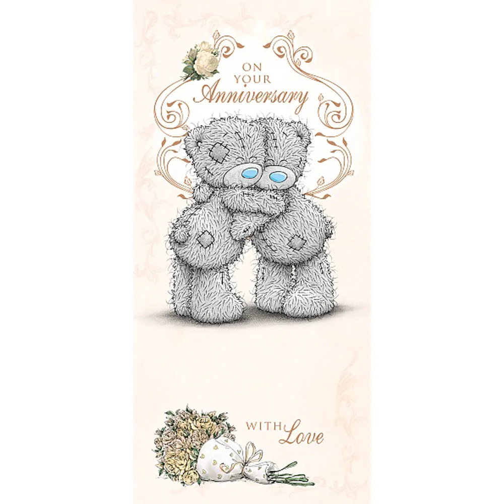 On Your Anniversary Me to You Bear Card