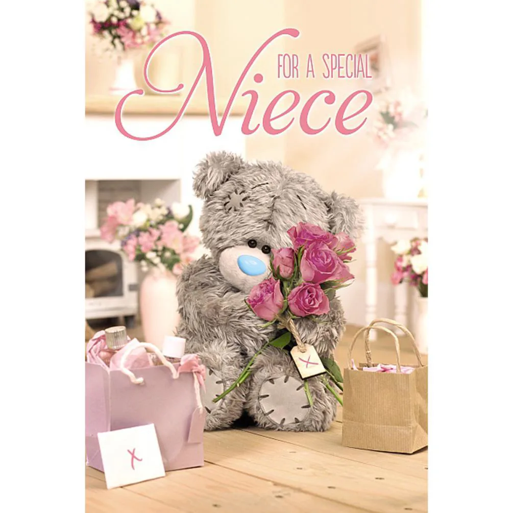 3D Holographic Special Niece Me to You Bear Birthday Card £4.25