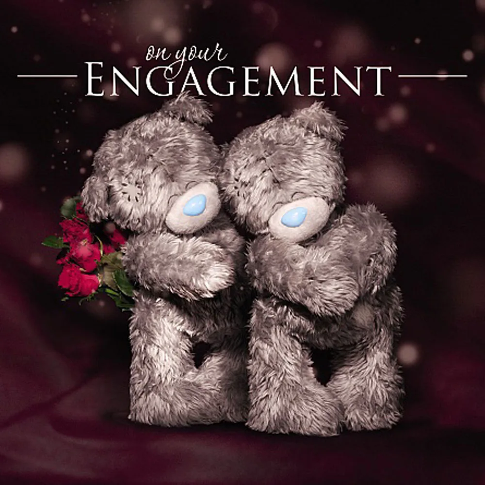 3D Holographic Engagement Me to You Bear Card £2.99