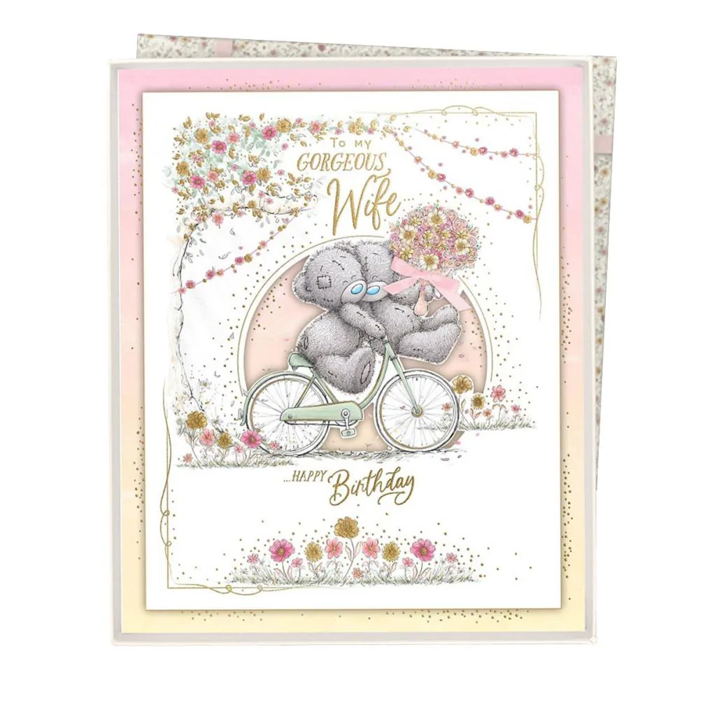 Gorgeous Wife Me to You Bear Boxed Birthday Card