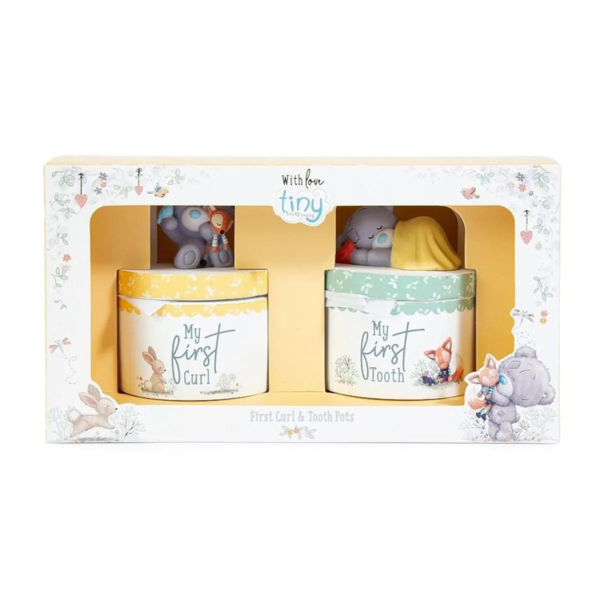 Tiny Tatty Teddy My First Tooth & First Curl Pots Me to You Gift Set