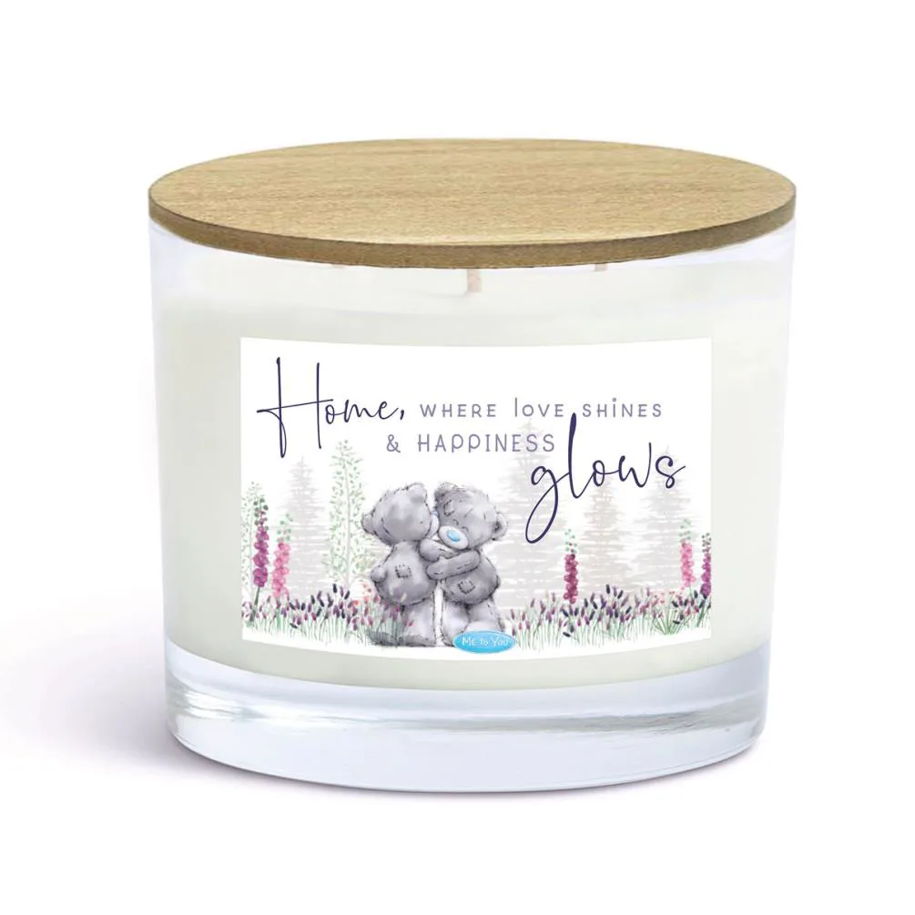 Where Happiness Shines Large Me to You Bear Candle £9.99
